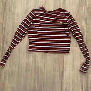 cropped long sleeve, size: small, brand: cotton on, worn a few times